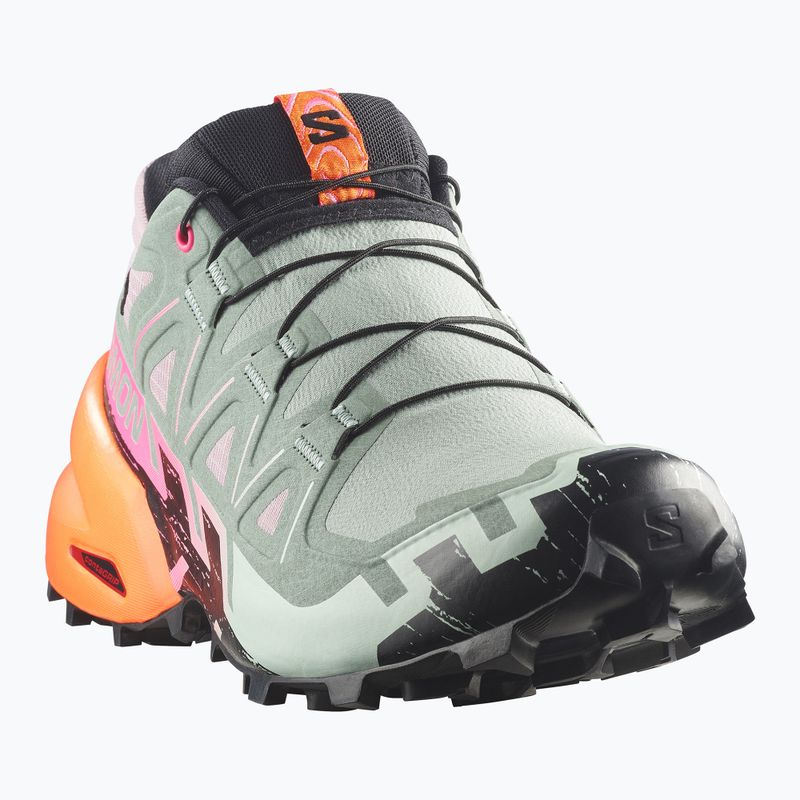 Кросівки для бігу жіночі Salomon Speedcross 6 GTX Icon black/green milieu 2