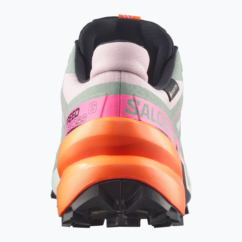 Кросівки для бігу жіночі Salomon Speedcross 6 GTX Icon black/green milieu 3