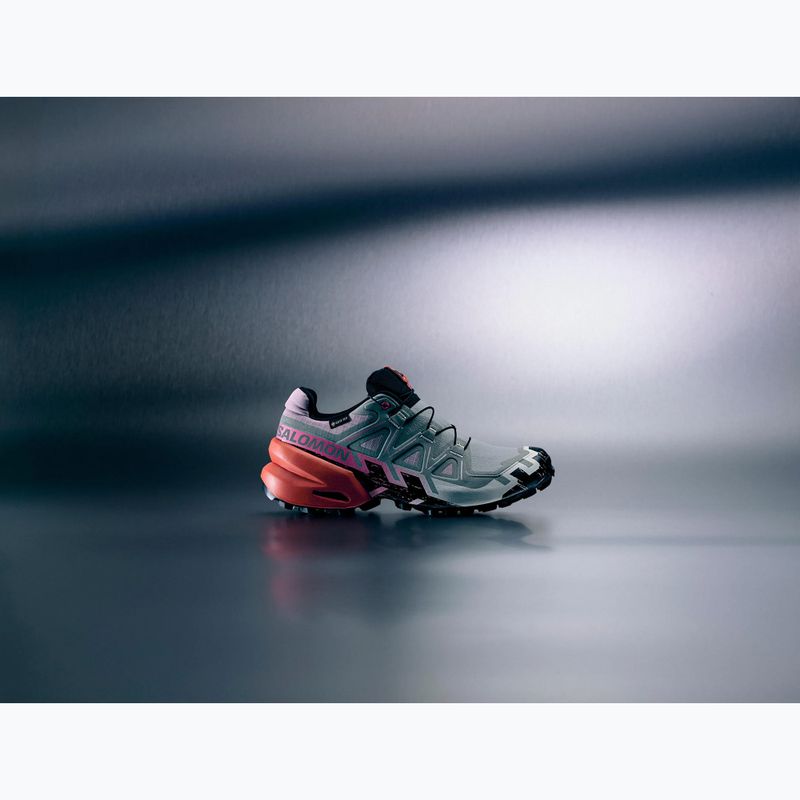 Кросівки для бігу жіночі Salomon Speedcross 6 GTX Icon black/green milieu 7