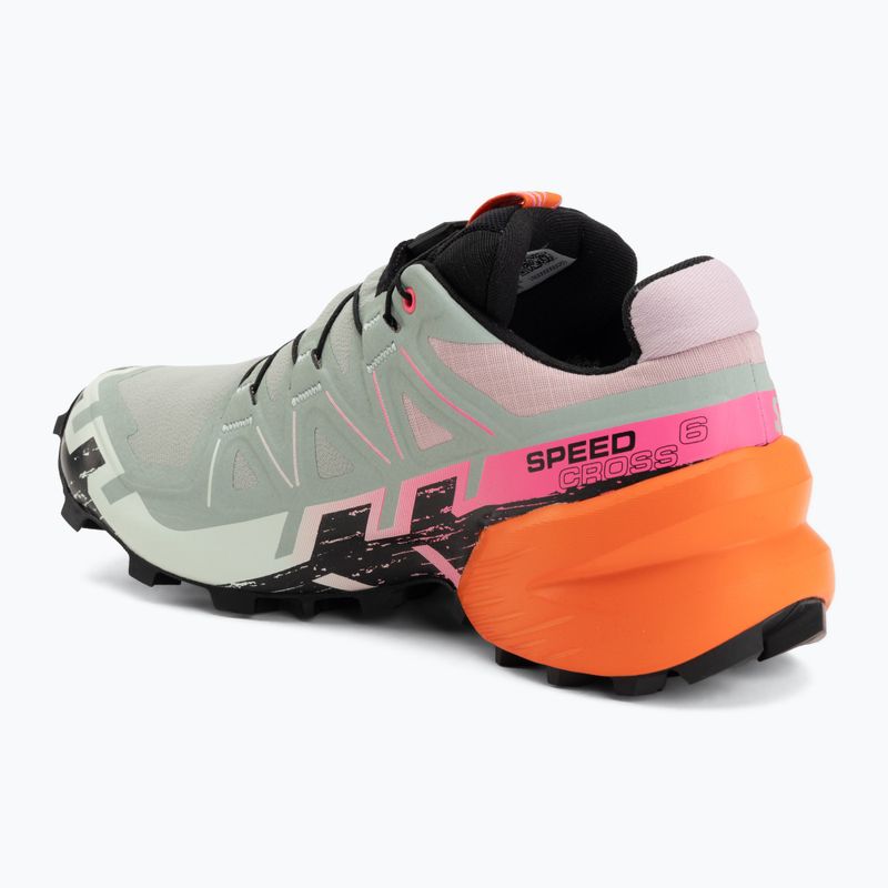 Кросівки для бігу жіночі Salomon Speedcross 6 GTX Icon black/green milieu 3