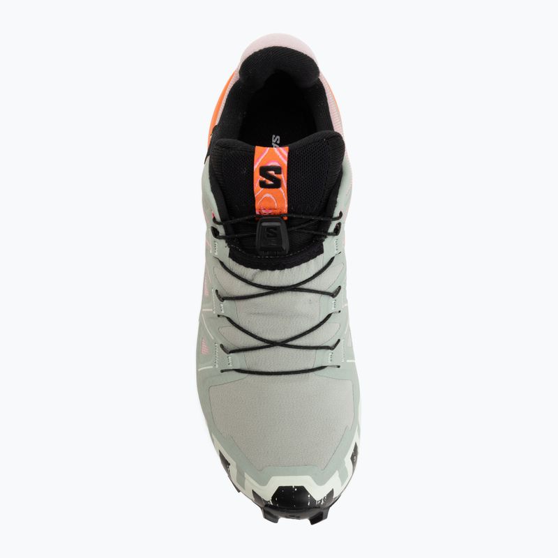 Кросівки для бігу жіночі Salomon Speedcross 6 GTX Icon black/green milieu 5