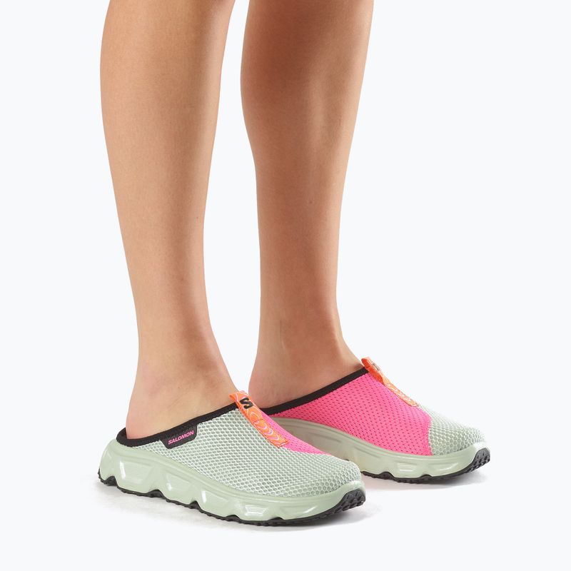 Шльопанці жіночі Salomon Reelax Slide 6.0 Icon Green Milieu/Black 13