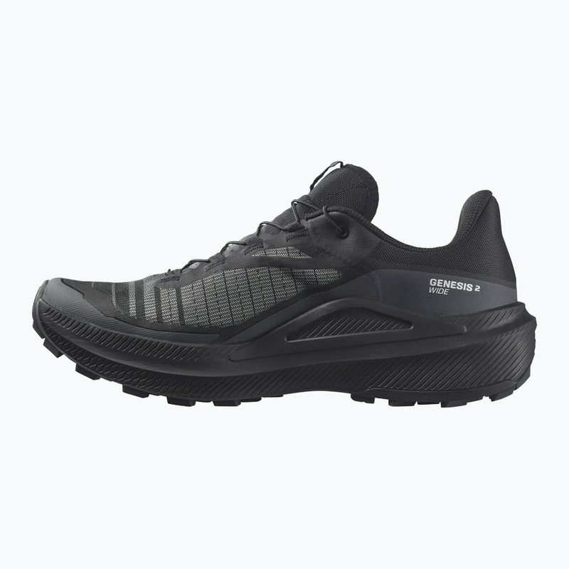 Кросівки для бігу Salomon Genesis 2 Wide black/black 3