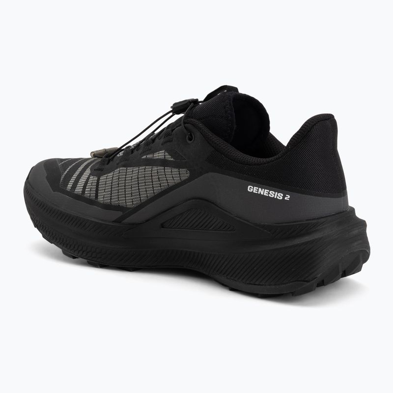 Кросівки для бігу чоловічі Salomon Genesis 2 black/black 3