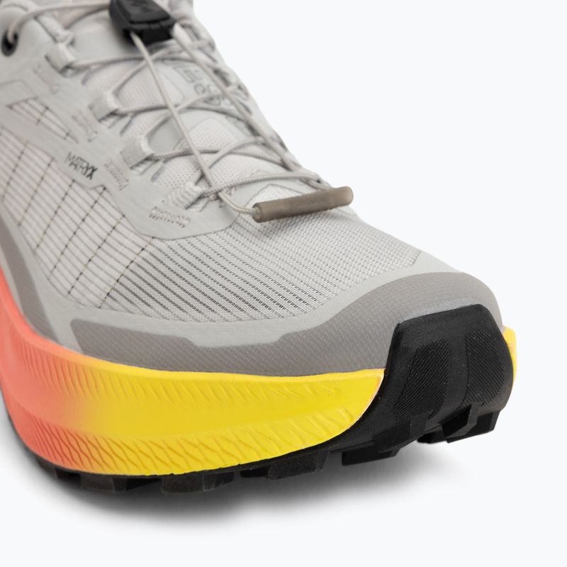 Кросівки для бігу чоловічі Salomon Genesis 2 gray violet/safety yellow 7
