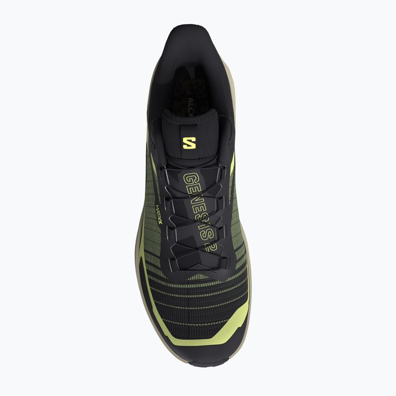 Кросівки для бігу чоловічі Salomon Genesis 2 sunny lime/black 3