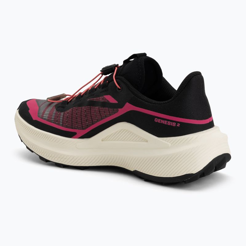 Кросівки для бігу жіночі Salomon Genesis 2 black/vanilla ice 3