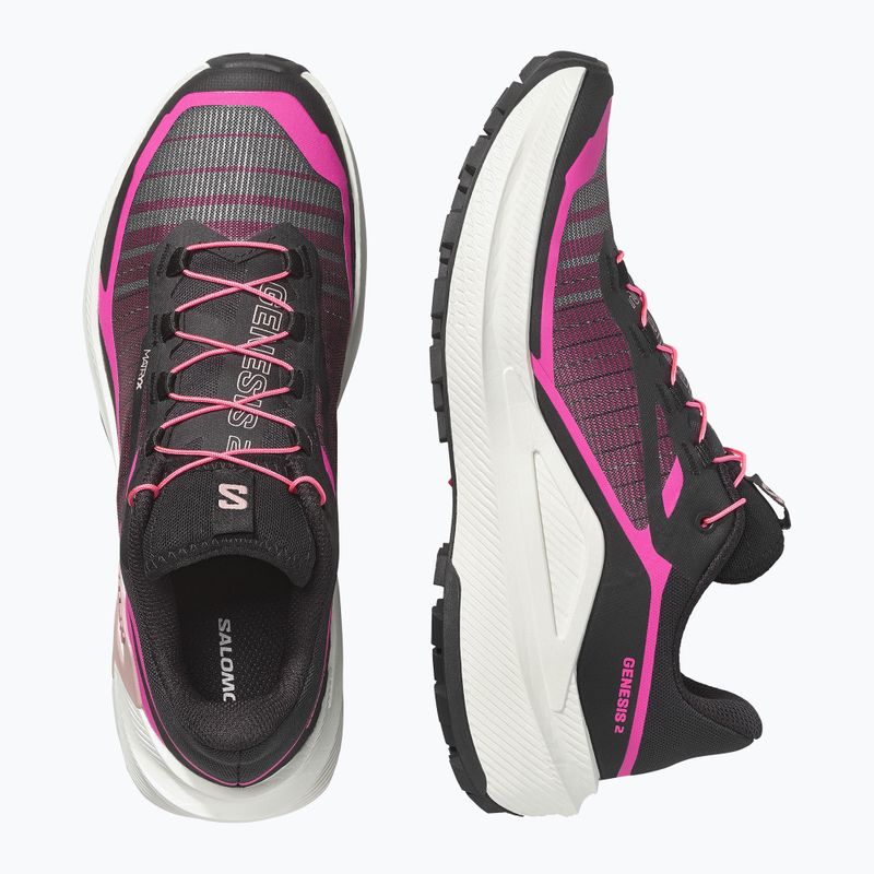 Кросівки для бігу жіночі Salomon Genesis 2 black/vanilla ice 5