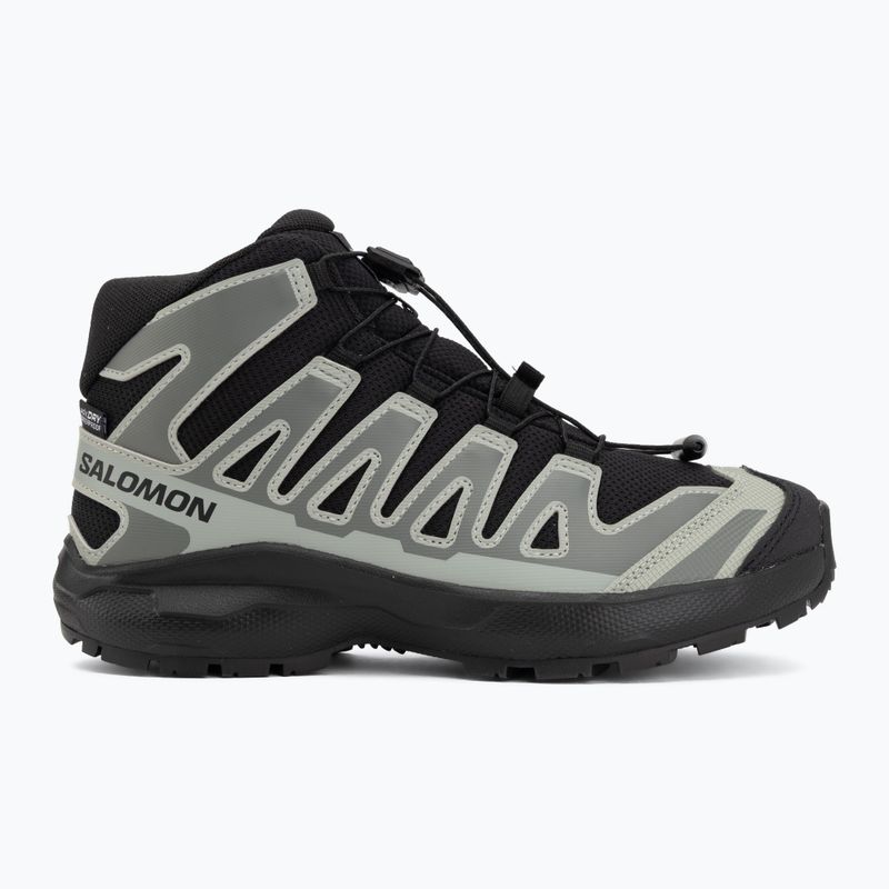 Взуття туристичне дитяче Salomon XA PRO MID Waterproof black/sedona sage 2
