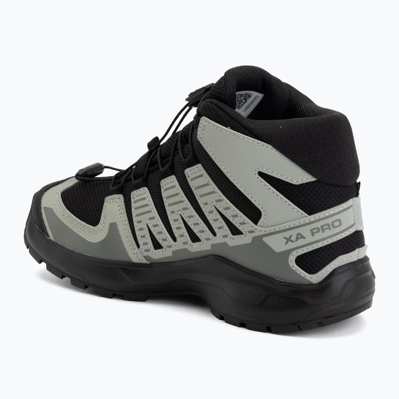 Взуття туристичне дитяче Salomon XA PRO MID Waterproof black/sedona sage 3