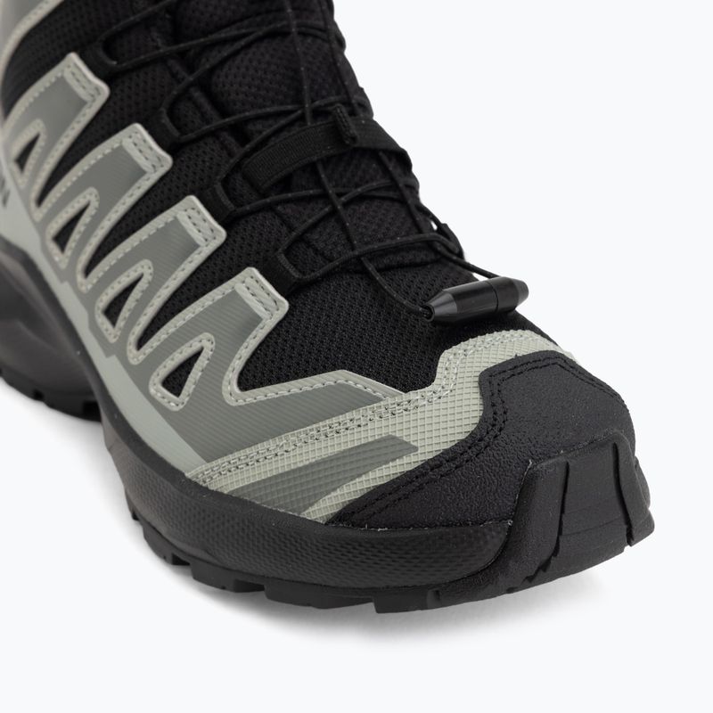 Взуття туристичне дитяче Salomon XA PRO MID Waterproof black/sedona sage 7