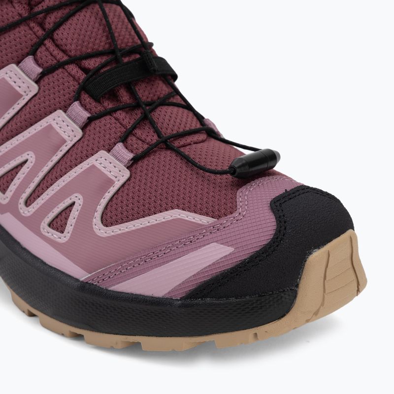 Взуття туристичне дитяче Salomon XA Pro Mid Waterproof nocturne/dusky orchid 7