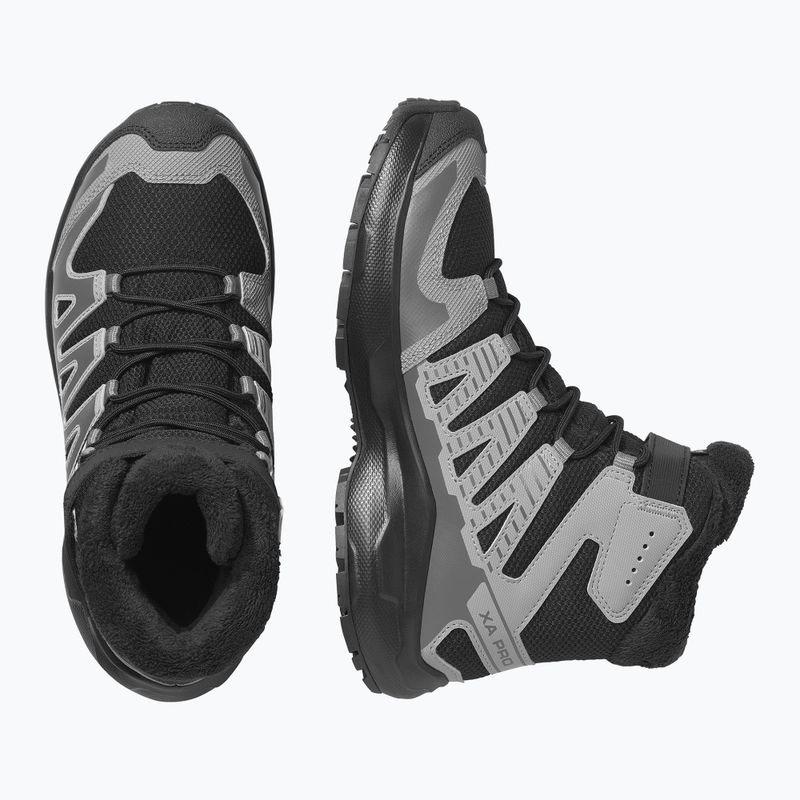 Взуття туристичне дитяче Salomon XA Pro Winter Waterproof black/castlerock 2