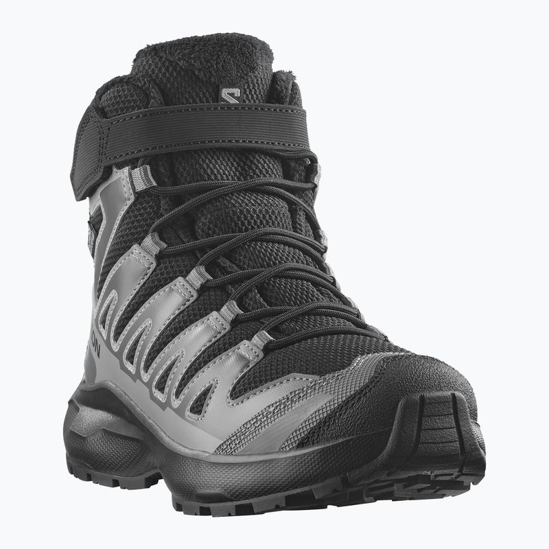 Взуття туристичне дитяче Salomon XA Pro Winter Waterproof black/castlerock 3