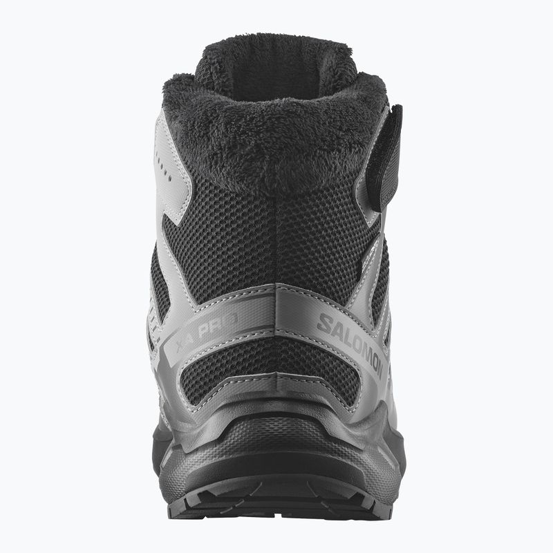 Взуття туристичне дитяче Salomon XA Pro Winter Waterproof black/castlerock 4
