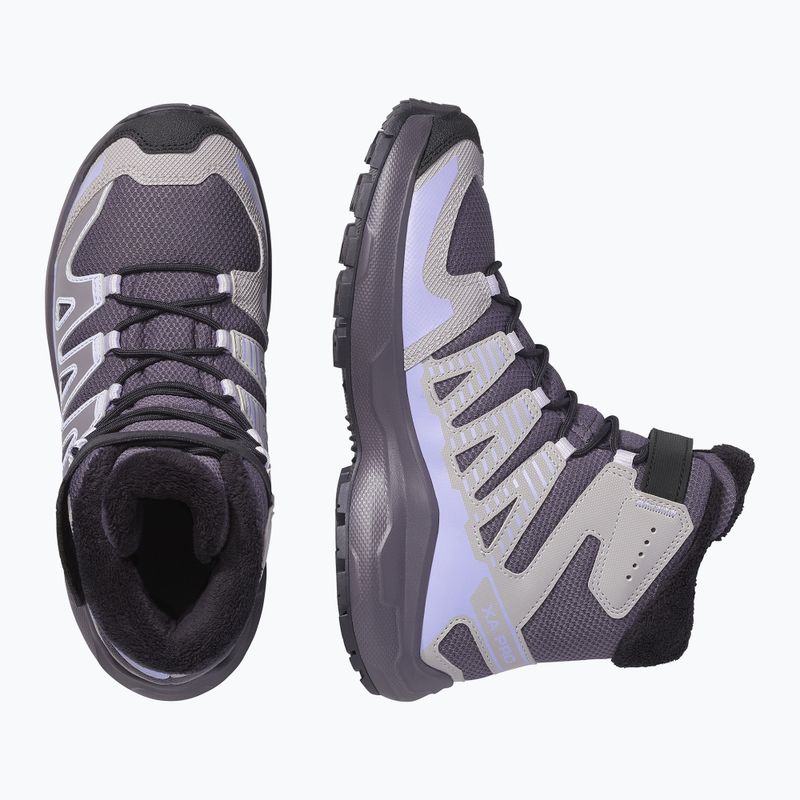 Взуття туристичне дитяче Salomon XA Pro Winter Waterproof nine iron/gull 2