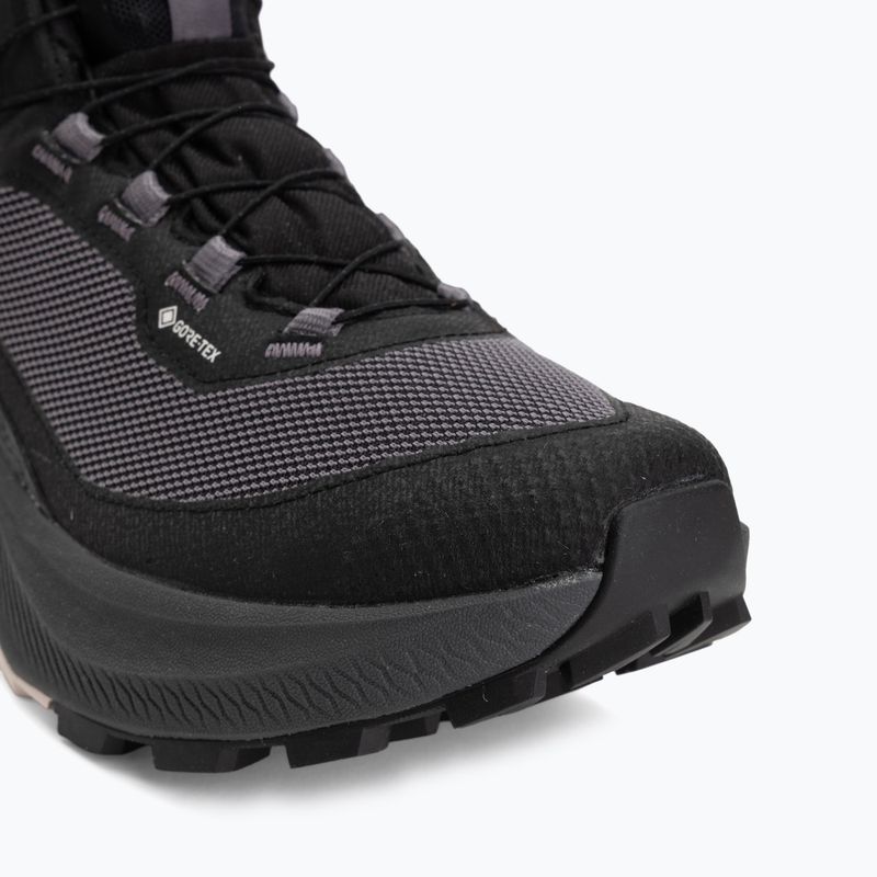 Взуття туристичне жіноче Salomon Genesis Mid GTX black/dawn pink 7