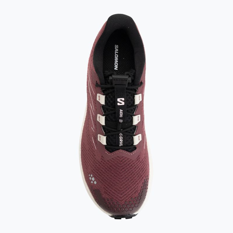 Кросівки для бігу жіночі Salomon Aero Blaze 4 GRVL nocturne/vanilla ice 5