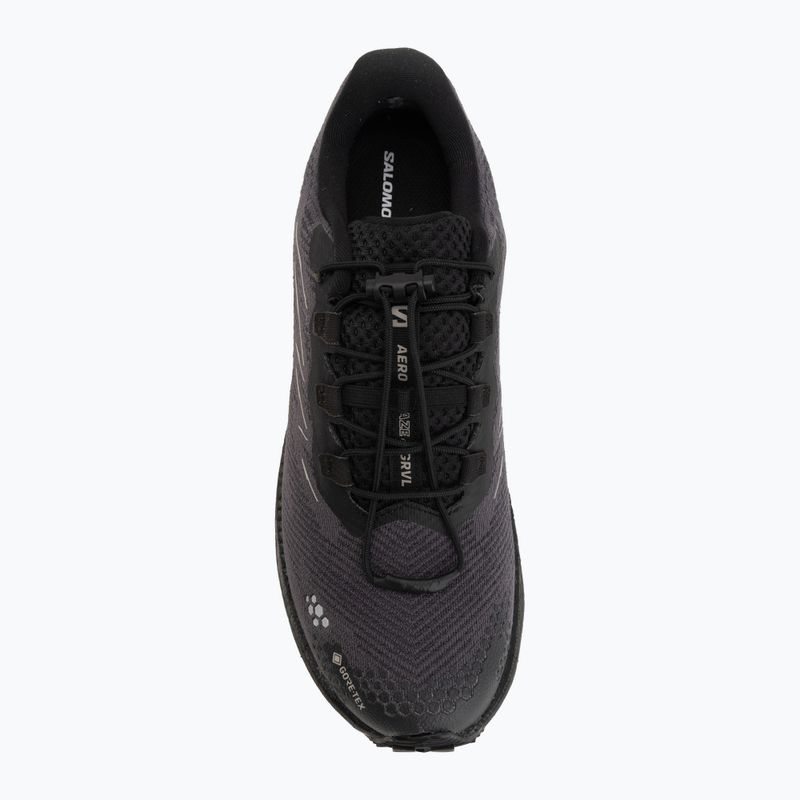 Кросівки для бігу чоловічі Salomon Aero Blaze 4 GRVL GTX black/black 5
