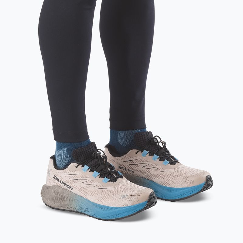 Кросівки для бігу чоловічі Salomon Aero Blaze 4 GRVL GTX oxford tan/black 5