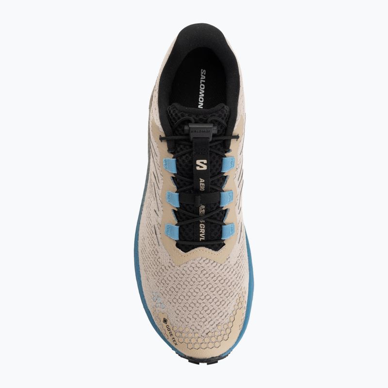 Кросівки для бігу чоловічі Salomon Aero Blaze 4 GRVL GTX oxford tan/black 5
