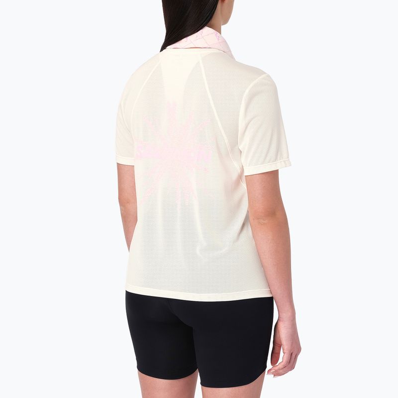 Футболка для бігу жіноча Salomon Shakeout Core GFX SS Tee whisper white/pink frosting 2