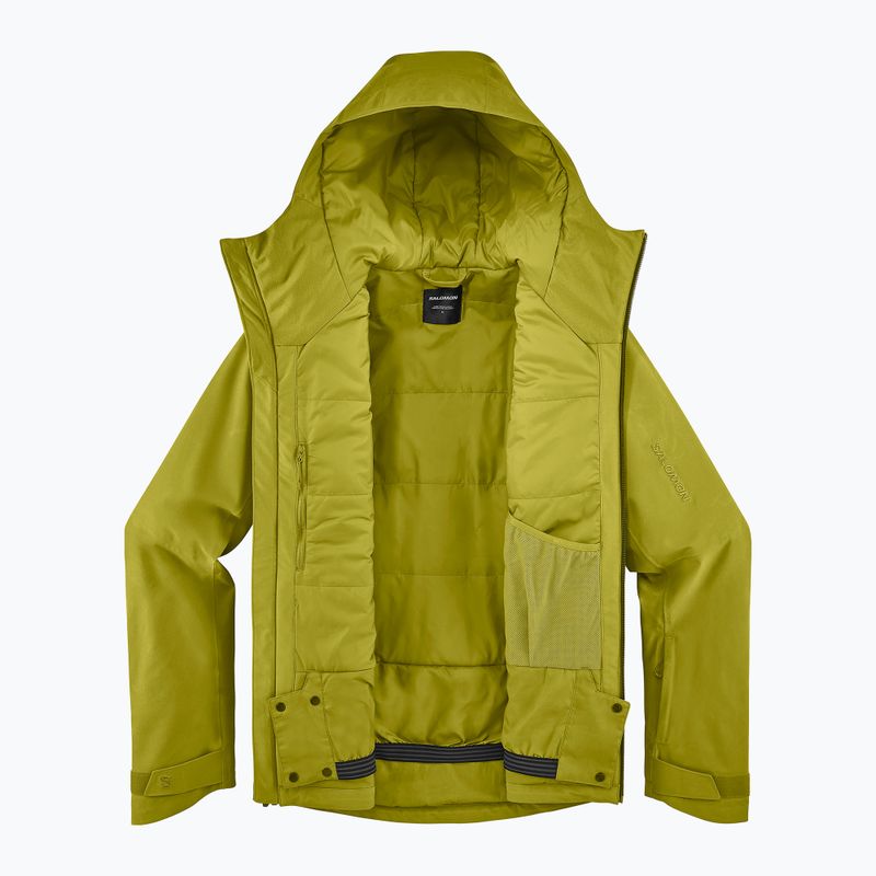 Куртка лижна чоловіча Salomon Highland cardamon seed 8