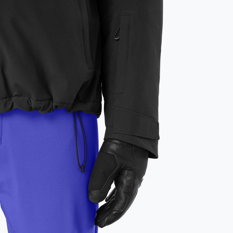 Куртка лижна чоловіча Salomon Highland clematis blue/deep black 6