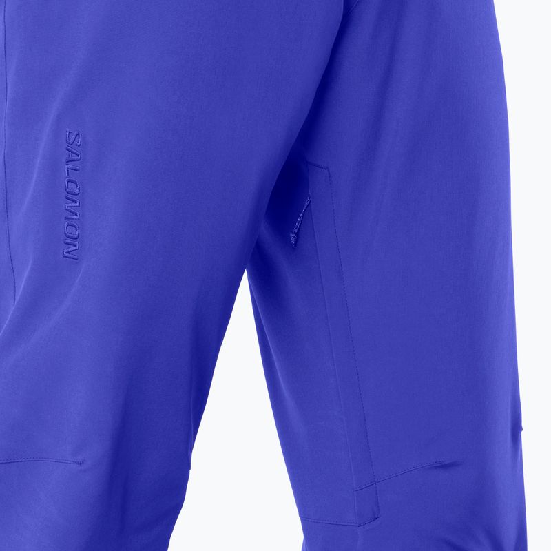 Штани лижні чоловічі Salomon Edge clematis blue 4