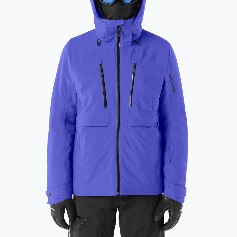 Куртка лижна чоловіча Salomon Brilliant 2.0 clematis blue