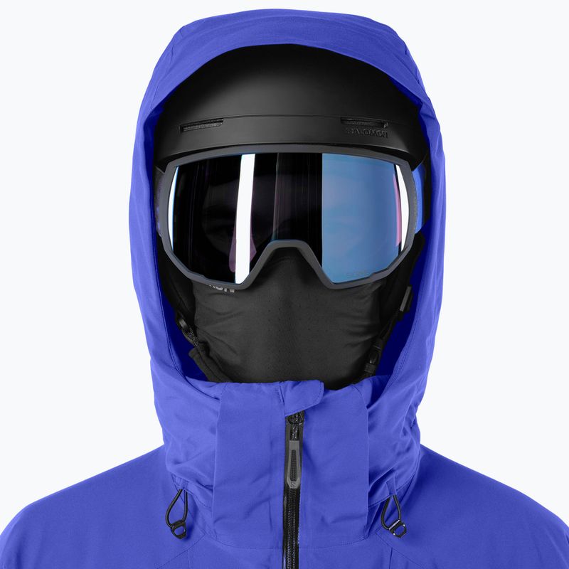 Куртка лижна чоловіча Salomon Brilliant 2.0 clematis blue 5