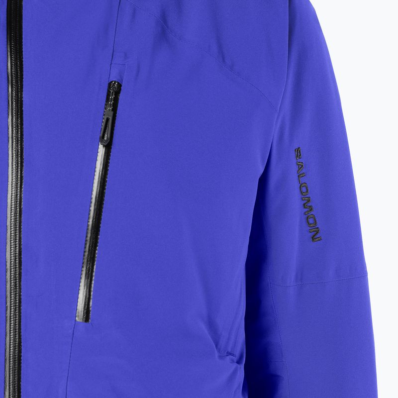 Куртка лижна чоловіча Salomon Brilliant 2.0 clematis blue 6