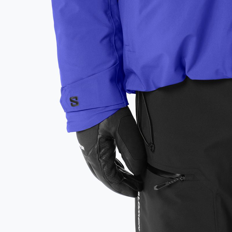 Куртка лижна чоловіча Salomon Brilliant 2.0 clematis blue 8