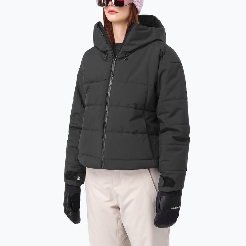 Куртка лижна жіноча Salomon Whitelight deep black