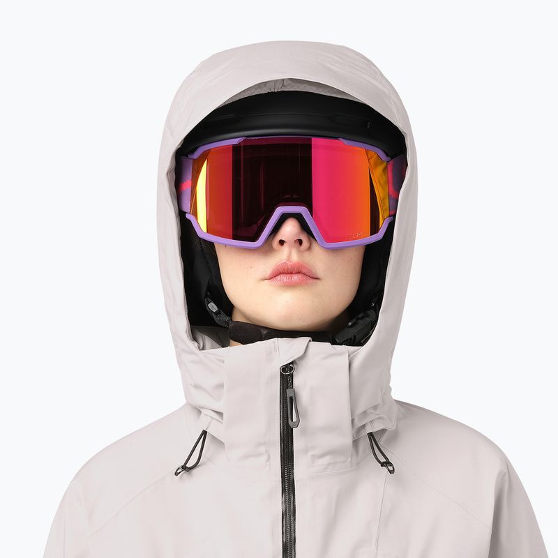 Куртка лижна жіноча Salomon Brilliant 2.0 silver cloud 3