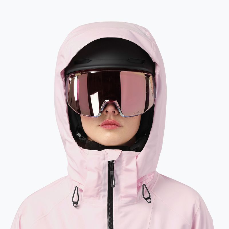 Куртка лижна жіноча Salomon Brilliant 2.0 icy pink 3