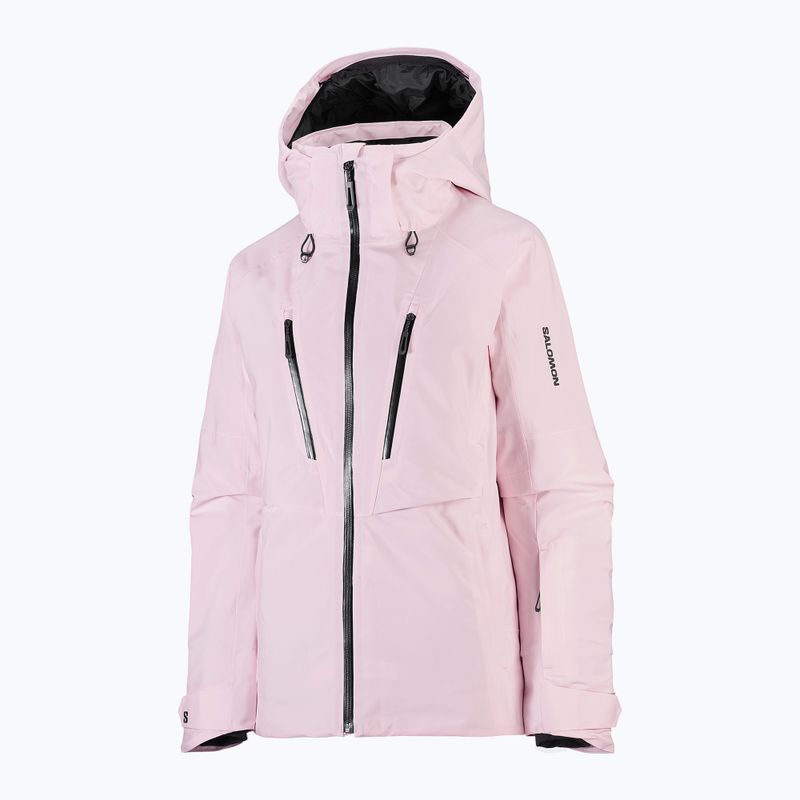 Куртка лижна жіноча Salomon Brilliant 2.0 icy pink 7