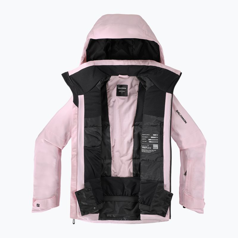 Куртка лижна жіноча Salomon Brilliant 2.0 icy pink 8