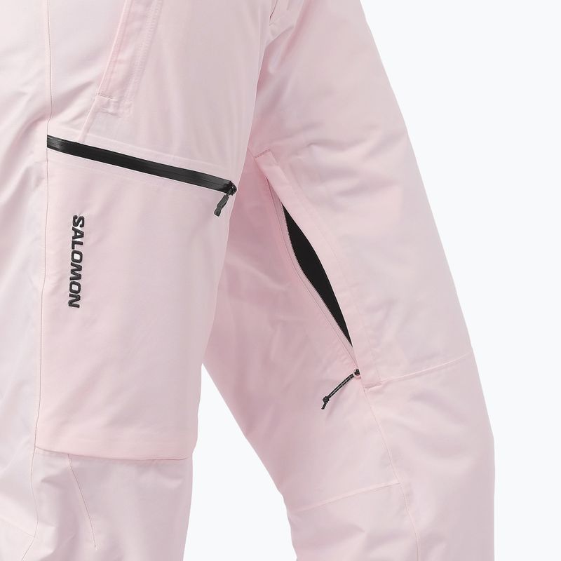 Штани лижні жіночі Salomon Brilliant icy pink 4