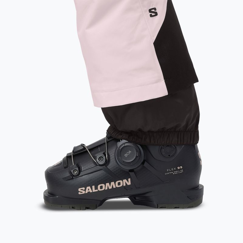 Штани лижні жіночі Salomon Brilliant icy pink 5
