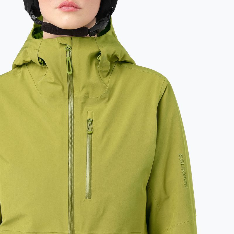 Куртка лижна жіноча Salomon Highland cardamon seed 3