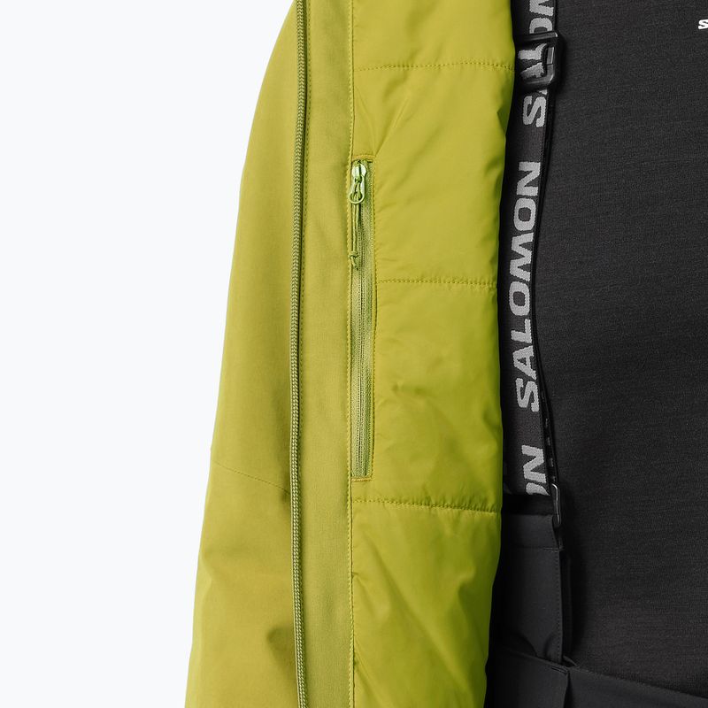 Куртка лижна жіноча Salomon Highland cardamon seed 5