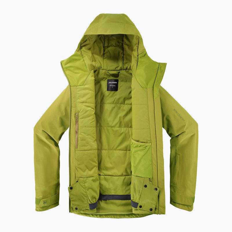 Куртка лижна жіноча Salomon Highland cardamon seed 7