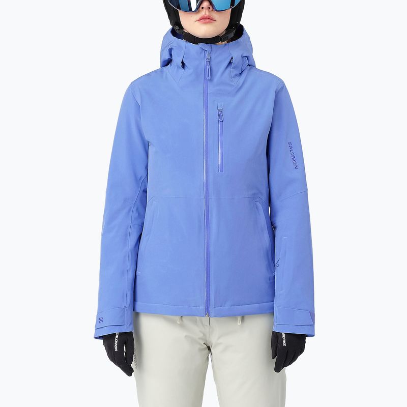 Куртка лижна жіноча Salomon Highland wedgewood