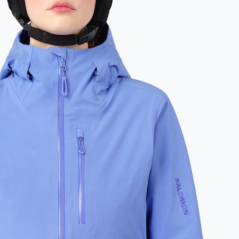 Куртка лижна жіноча Salomon Highland wedgewood 3