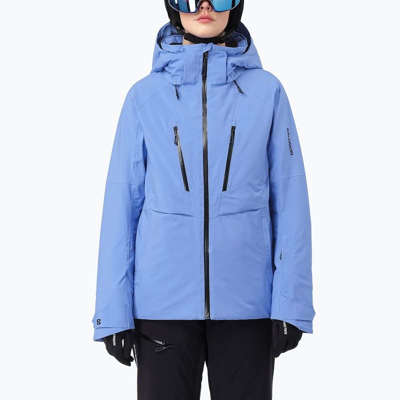 Куртка лижна жіноча Salomon Brilliant 2.0 wedgewood