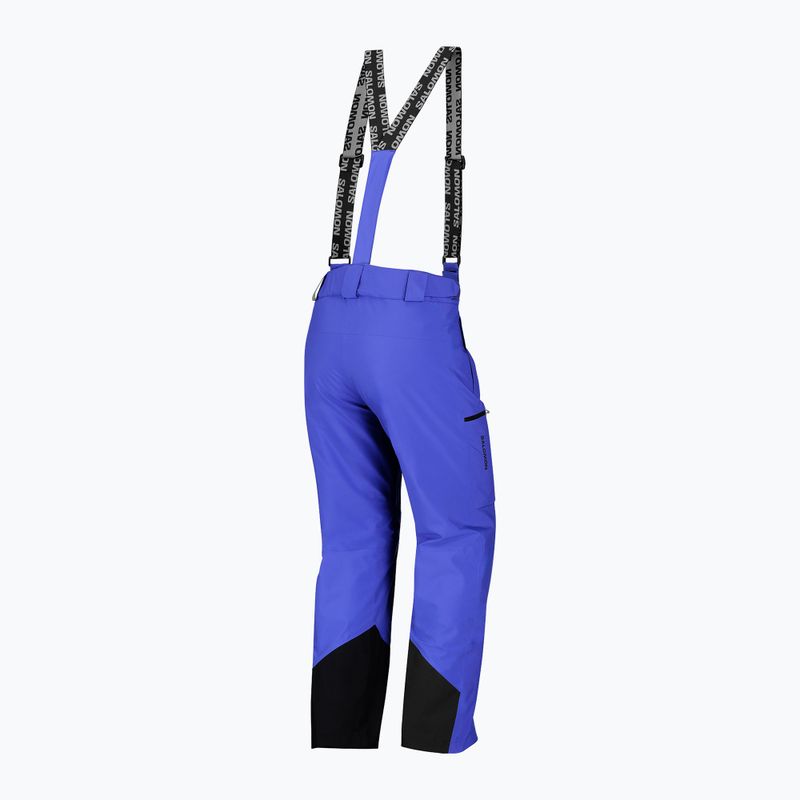 Штани лижні чоловічі Salomon Brilliant clematis blue 7