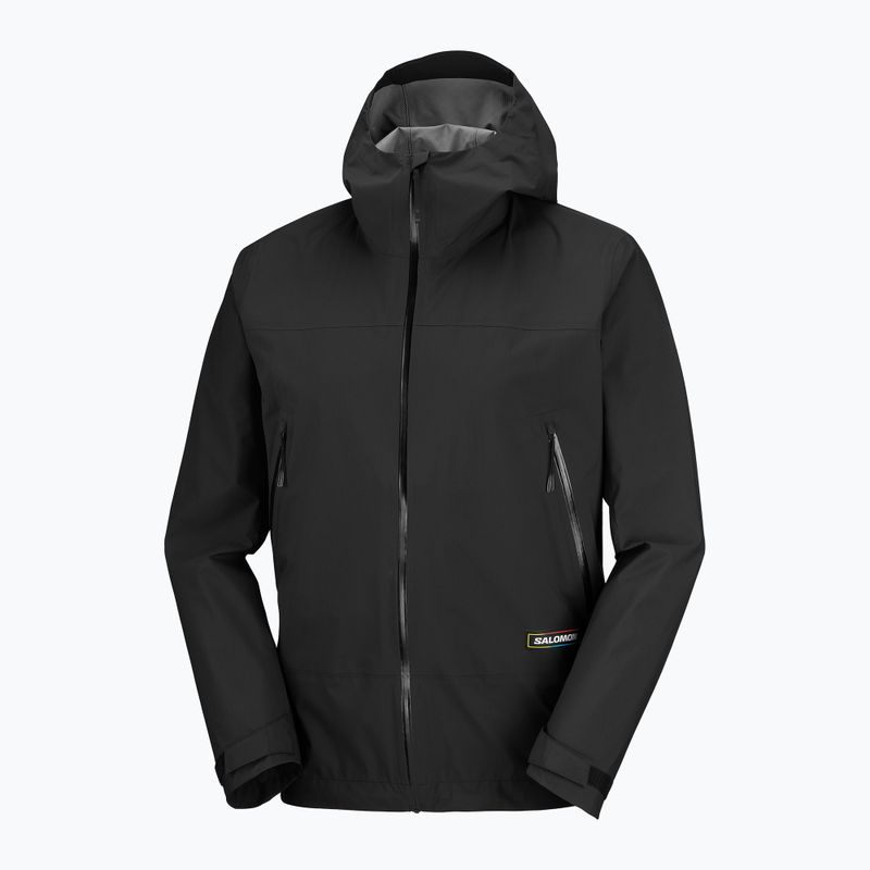 Куртка дощовик чоловіча Salomon Outquest 2.5L deep black 8