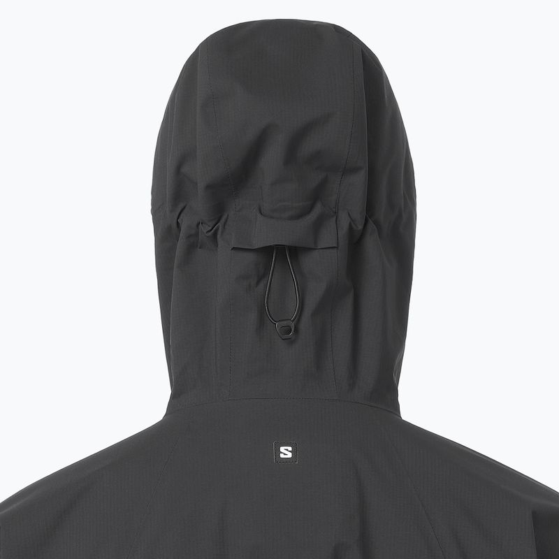Куртка дощовик жіноча Salomon Outquest 2.5L deep black 3