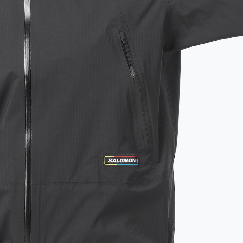Куртка дощовик жіноча Salomon Outquest 2.5L deep black 4